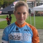 Dr. Vie Local Ride Jasmin Glaesser wins silver & bronze Australian World Cup April 2012