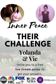 Inner peace challenge with two women, one with brain tumor, the other a nomad.