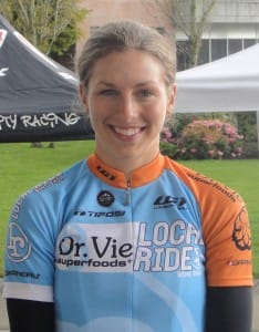 Jenny Lehmann Dr. Vie cyclist 2012 Canadian womens team
