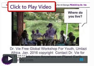 Dr. Vie free youth workshop Umlazi, Africa