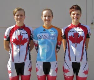 Dr Vie Canadian Womens Track Team