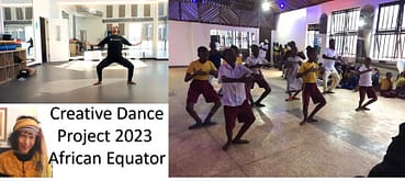 Dr Vie Super Conscious Humanity Africa dance program 2023 inspires children