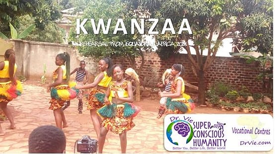 Dr Vie Super Conscious Humanity Kwanzaa 2021 Dance Africa Dance  Equator team