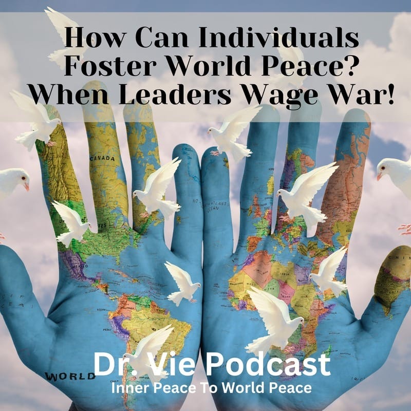 Read more about the article How Can Individuals Foster World Peace When Leaders Wage War?