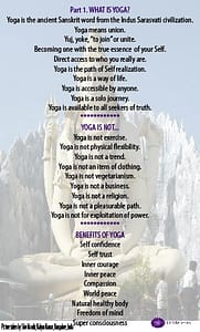 World Yoga Day is about Self Realization