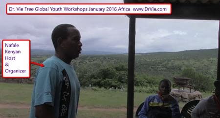 Dr. Vie Free Global Youth Workshops Africa, January 2016