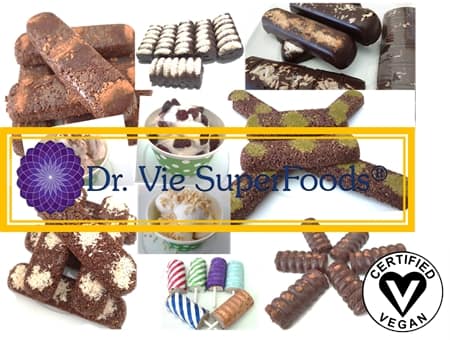 Dr Vie Superfoods raw vegan gluten free breakfast snacks dessert ice cream uber eats